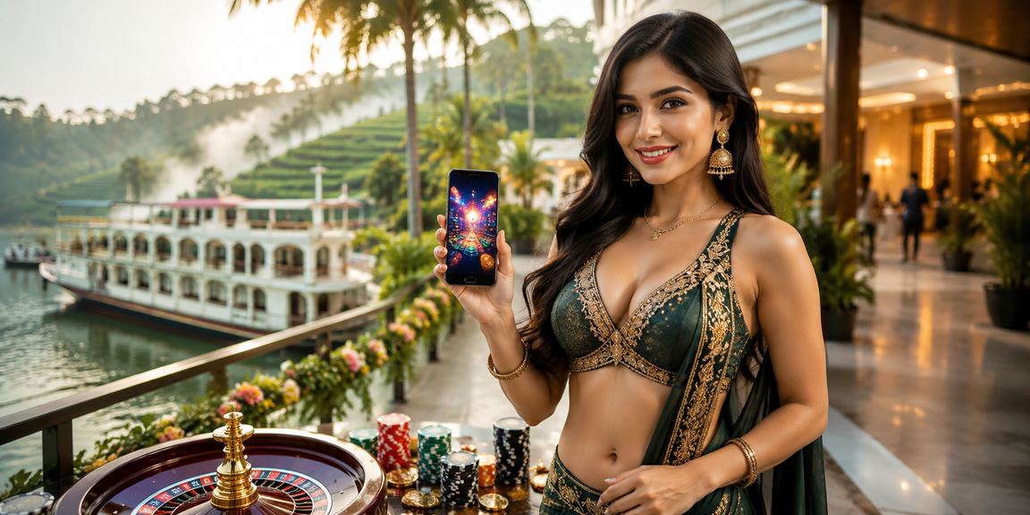 গাজীপুরের চা বাগানে ক্যাসিনো অ্যাপ ব্যবহারের দৃশ্য